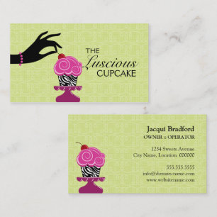 Wunderliche Zebra-Bäckerei Visitenkarte