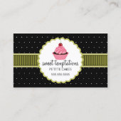 Wunderlicher Bäckerei-kleiner Kuchen Visitenkarte (Vorderseite)