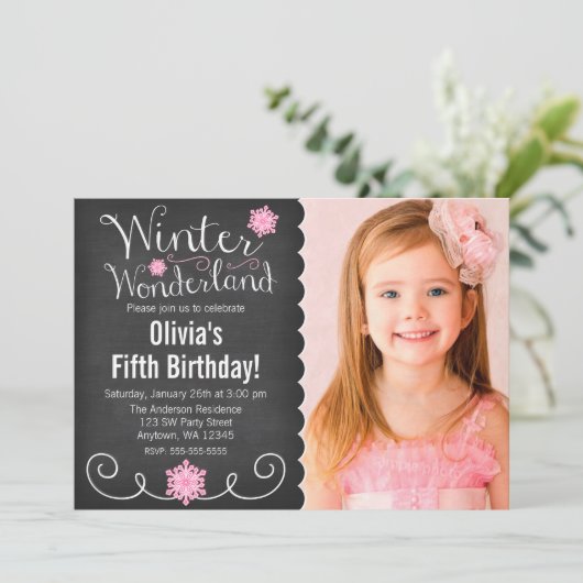 Wunderlicher Einladung (Stehend Vorderseite)