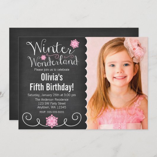 Wunderlicher Einladung (Vorne/Hinten)