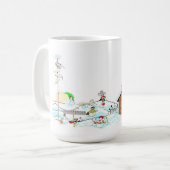 Wunderlicher Feiertag Kaffeetasse (Vorderseite Links)