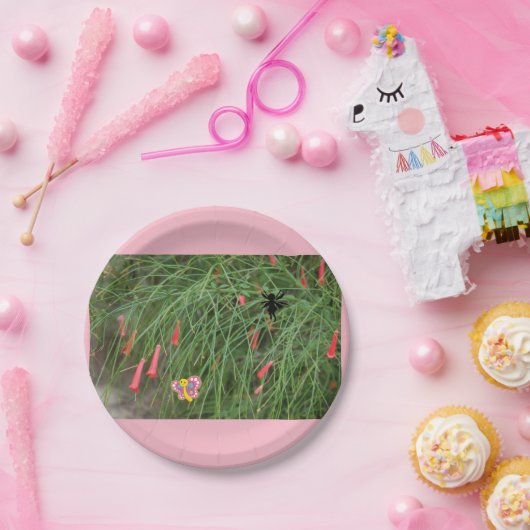 Wunderlicher Garten-Teller Pappteller (Party)