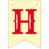 Wunderlicher Karnevals-Zirkus oder angemessenes Wimpelkette (Zweite Fahne)