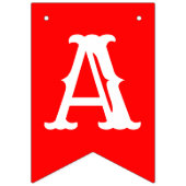 Wunderlicher Karnevals-Zirkus oder angemessenes Wimpelkette (Dritte Fahne)