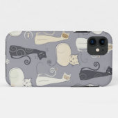 Wunderlicher Katzen iPhone 5 Fall Case-Mate iPhone Hülle (Rückseite (Horizontal))
