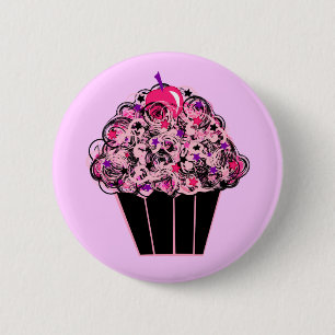 Wunderlicher kleiner Kuchen Button