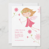 Wunderlicher magischer feenhafter Geburtstag Dankeskarte (Vorderseite)