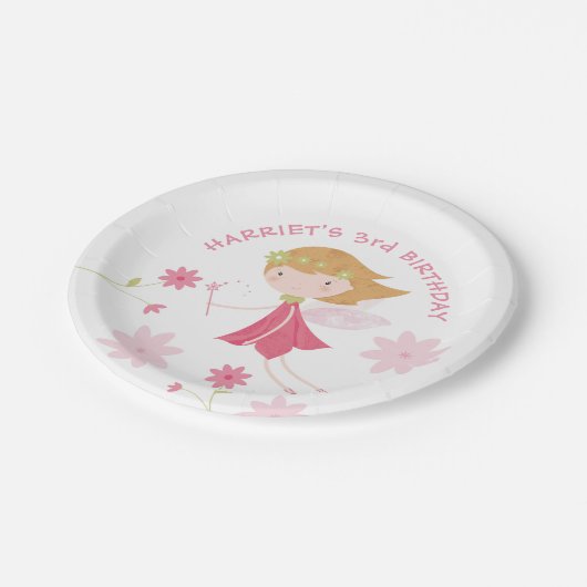 Wunderlicher magischer feenhafter pappteller (Schrägansicht)