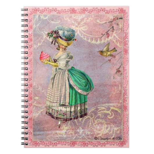 Wunderlicher Marie Antoinette u. Notizblock (Vorderseite)