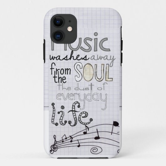 wunderlicher musikalischer Liebhaber iphone 5 Fall Case-Mate iPhone Hülle (Rückseite)