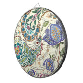 Wunderlicher Pfau Dartscheibe (Vorderseite rechts)