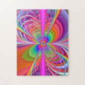 Wunderlicher Schmetterling - Fraktal-Kunst Puzzle (Vertikal)