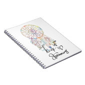 Wunderlicher TraumfängerWatercolor behalten das Notizblock (Rechte Seite)