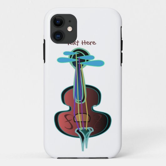 Wunderlicher Violine iPhone 5 Fall Case-Mate iPhone Hülle (Rückseite)