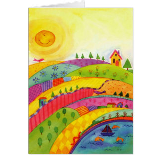 wunderliches Aquarell