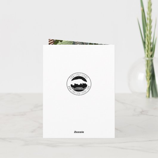 Wunderliches Chattanooga Karte (Rückseite)