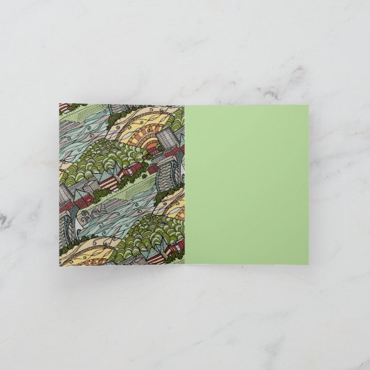 Wunderliches Chattanooga Karte (Innenseite)