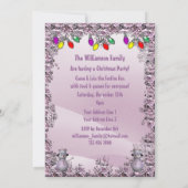 Wunderliches, elegantes einladung (Rückseite)