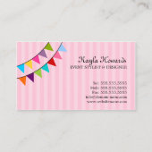 Wunderliches Ereignis-Anreden und Entwurf Visitenkarte (Rückseite)