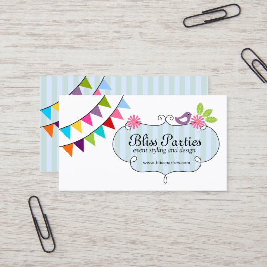 Wunderliches Ereignis-Anreden und Entwurf Visitenkarte (Vorderseite/Rückseite Beispiel)