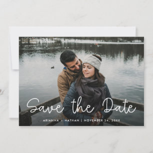 Wunderliches Foto drei der Liebe-  Save The Date