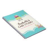 Wunderliches Kuchen-Bäckerei-Anmerkungs-Buch Notizblock (Rechte Seite)