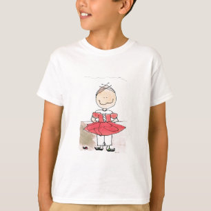 wunderliches Mädchen-Shirt T-Shirt
