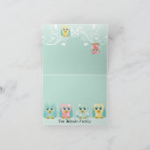 Wunderliches niedliches dankeskarte (Innenseite)