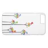 Wunderliches niedliches tweeten Vogel-bunte Case-Mate iPhone Hülle (Rückseite (Horizontal))