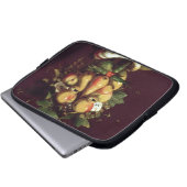 Wunderliches Porträt Laptopschutzhülle (Vorne Knopf)