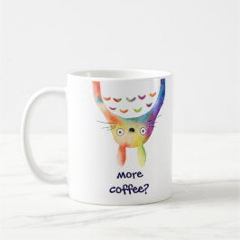 Wunderliches Regenbogen-Tier Kaffeetasse