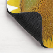 wunderliches Sonnenblume-Foto mousepad (Ecke)