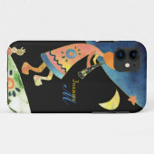 Wunderliches SüdwestenKokopelli Monogramm iPhone 5 Case-Mate iPhone Hülle (Rückseite (Horizontal))