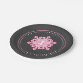 Wunderliches Winter Onederland Pappteller (Schrägansicht)