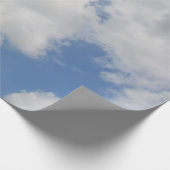 Wunderliches Wolken-Packpapier Geschenkpapier (Ecke)