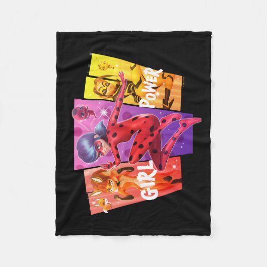 Wundermädchen | Girl-Power Fleecedecke (Vorderseite)