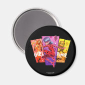 Wundermädchen | Girl-Power Magnet (Vorderseite/Rückseite)