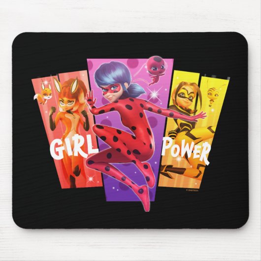 Wundermädchen | Girl-Power Mousepad (Vorne)