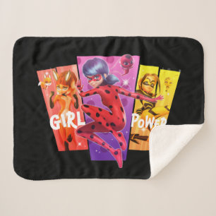 Wundermädchen Girl-Power Sherpadecke