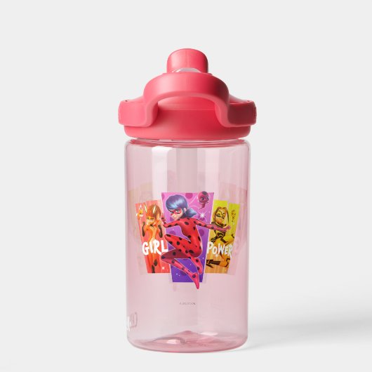 Wundermädchen | Girl-Power Trinkflasche (Rückseite)