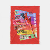 Wundermädchen | Jedes Mädchen ist ein Super-Held Fleecedecke (Vorderseite)