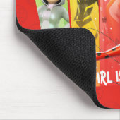 Wundermädchen | Jedes Mädchen ist ein Super-Held Mousepad (Ecke)