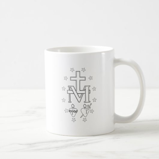 Wundermedaille (Rückseite) Kaffeetasse (Rechts)