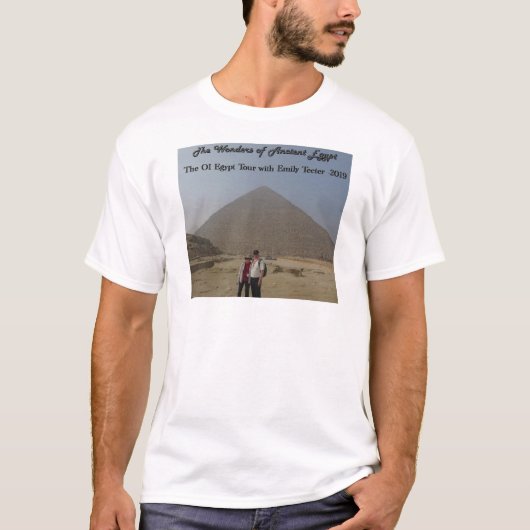 Wundern der alten Ägypten 2019 Pyramide T-Shirt (Vorderseite)