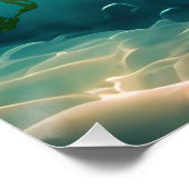 Wundern des Atemberaubenden Weltposters unter Wass Poster (Ecke)