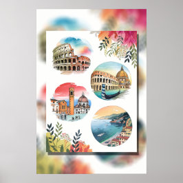 Wundern Italiens Poster