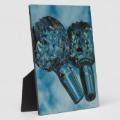 Wundern Sie sich beim Crystal Blue Skies Fotoplatte (Seite)