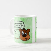 Wundern Sie sich überhaupt, was Sein intelligent Kaffeetasse (Vorderseite Links)