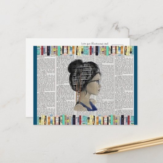 Wunderparadies Postkarte (Vorderseite/Rückseite Beispiel)