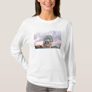 'Wunderrad bei Twilight' Ladys' Langärmel T-Shirt